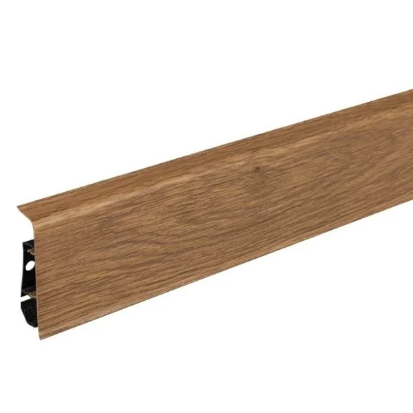 Плинтус пластиковый Arbiton INDO70 12 Дуб темный 2,5 м в Челябинске