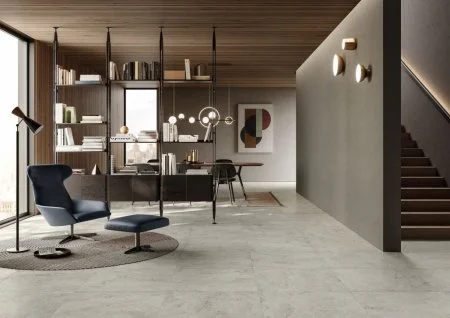 Керамогранит Italon Метрополис Абсолют Сильвер 80х80 (Натуральная и Реттифицированная) в Челябинске