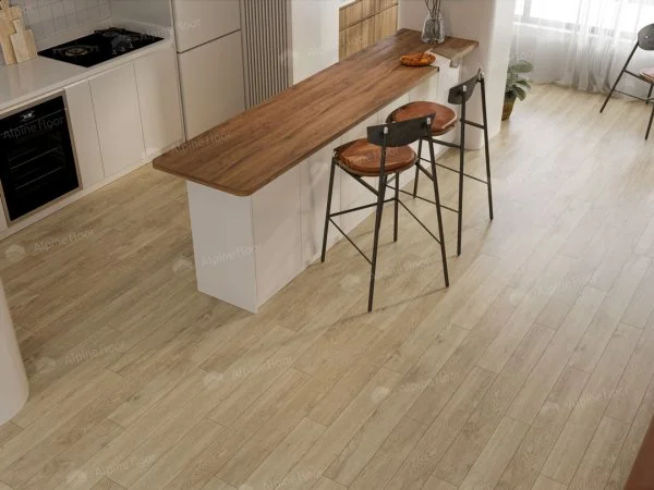 Каменно-полимерная плитка Alpine Floor Grand Sequoia Village Миндаль ECO 11-607 4мм, 43 класс в Челябинске