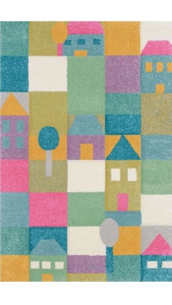 Ковер Синтелон Pastel Kids 1,60x2,30 S6ZRS Прямоугольник в Челябинске