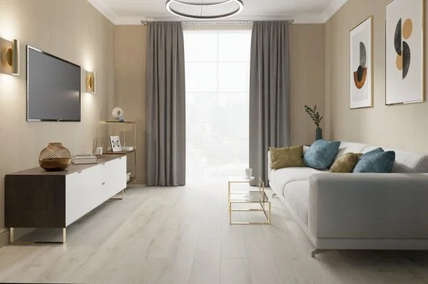 Ламинат Egger PRO 8/32 Дуб Кортина белый EPL034 в Челябинске