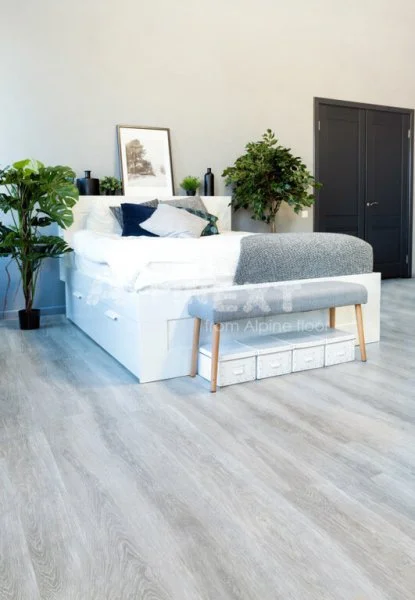 Кварц-виниловая плитка Alpine Floor Ultra Дуб Туманный ЕСО 5-26 2 мм. 34 класс в Челябинске