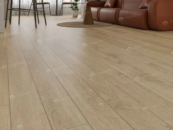 Каменно-полимерная плитка Alpine Floor Grand Sequoia Village Миндаль ECO 11-607 4мм, 43 класс в Челябинске