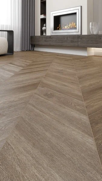 Кварц-виниловая плитка Alpine Floor Chevron Макадамия ECO 20-5 (2,5 мм. 43 класс) в Челябинске