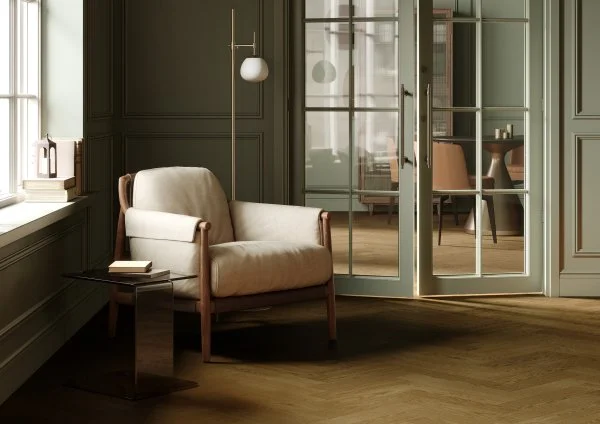 Паркетная доска Quartz Parquet Штучный паркет Дуб Кедровый Латте 44-1258-59 в Челябинске