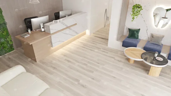 Кварц-виниловая плитка Alpine Floor Ultra Дуб Полярный ЕСО 5-19 2 мм. 34 класс в Челябинске