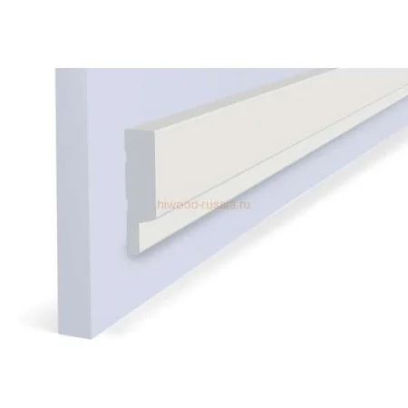Финишный молдинг LF124A NP правый белый (42х12х2700мм) в Челябинске