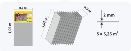 Подложка Солид 3мм листовая серая (5,25м2) в Челябинске