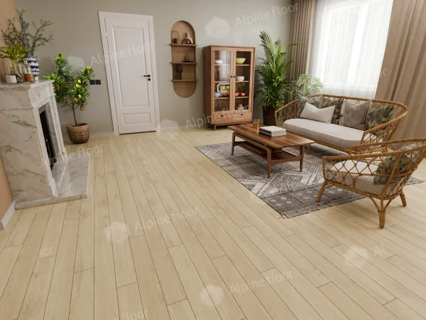 Каменно-полимерная плитка Alpine Floor Grand Sequoia Village Камфора ECO 11-507 4мм, 43 класс в Челябинске