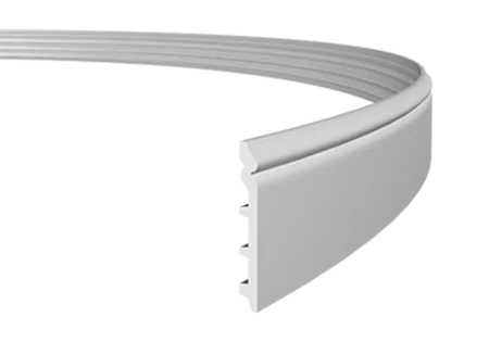 Плинтус Европласт 1.53.110 (138х19х2000 мм) Гибкий в Челябинске