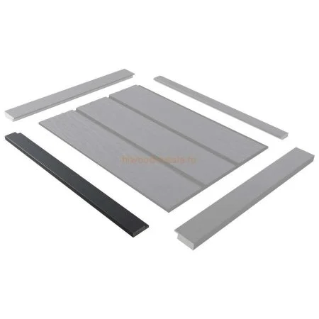 Финишный молдинг LF124A GR15K правый декорированный (42х12х2700мм) в Челябинске