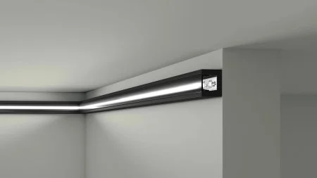 Профиль NMC Wallstyl IL12 Black (25х20х2000мм) в Челябинске