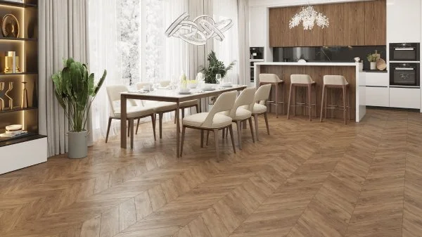 Кварц-виниловая плитка Alpine Floor Chevron Гевуина ECO 20-10 (2,5 мм. 43 класс) в Челябинске