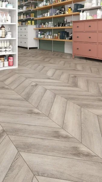 Кварц-виниловая плитка Alpine Floor Chevron Дуб Исида ECO 20-8 (2,5 мм. 43 класс) в Челябинске