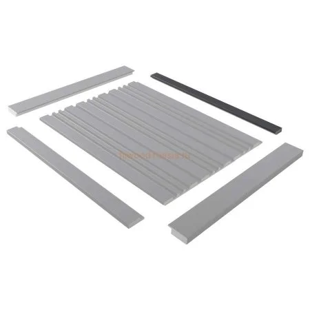 Финишный молдинг LF124B GR3 левый декорированный (31х12х2700мм) в Челябинске