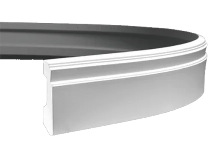 Плинтус Европласт 1.53.101 (110х26х2000 мм) Гибкий в Челябинске