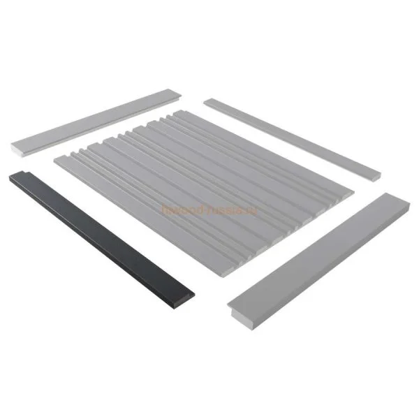 Финишный молдинг LF124A GR3 правый декорированный (42х12х2700мм) в Челябинске