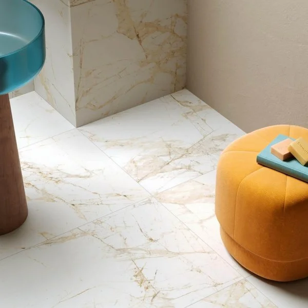 Керамогранит Coliseum Канова Уайт 60х120 (Натуральный и Реттифицированный) в Челябинске