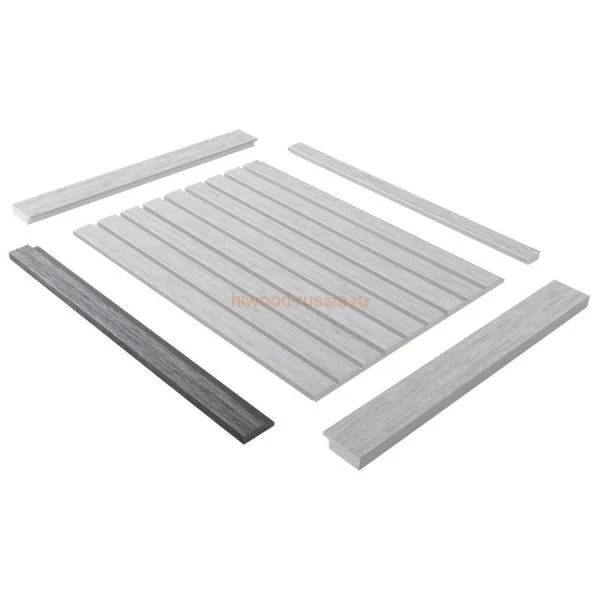 Финишный молдинг LF124A GN68 правый декорированный (42х12х2700мм) в Челябинске