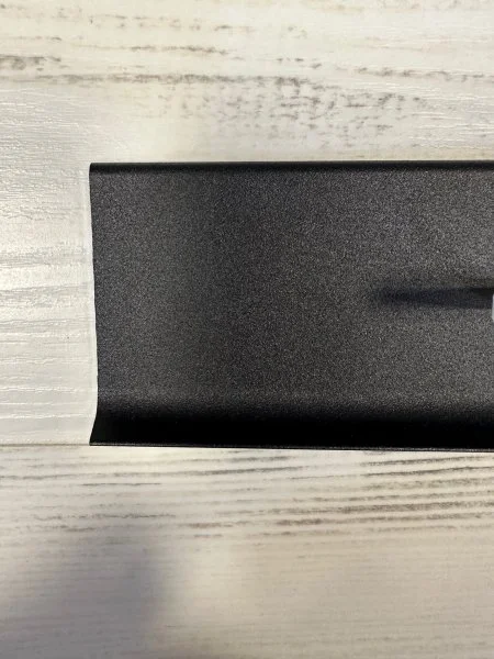 Алюминиевый плинтус Bonkeel ПЛ80 515л Черный (78,5х11,2х2500мм) в Челябинске