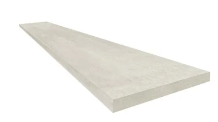 Керамогранит Coliseum Экспо Уайт Ступень угловая правая (Натуральный, 33х60) в Челябинске