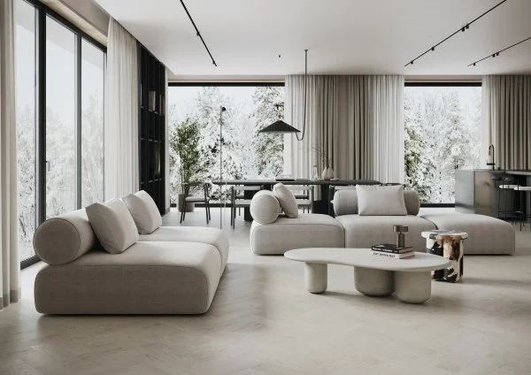 Паркетная доска Quartz Parquet Штучный паркет Дуб Песочный 44-408 в Челябинске