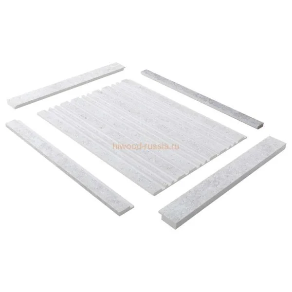 Финишный молдинг LF124B W50 левый декорированный (31х12х2700мм) в Челябинске