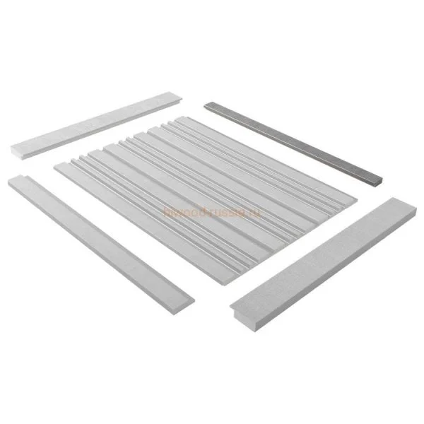 Финишный молдинг LF124B S339S левый декорированный (31х12х2700мм) в Челябинске