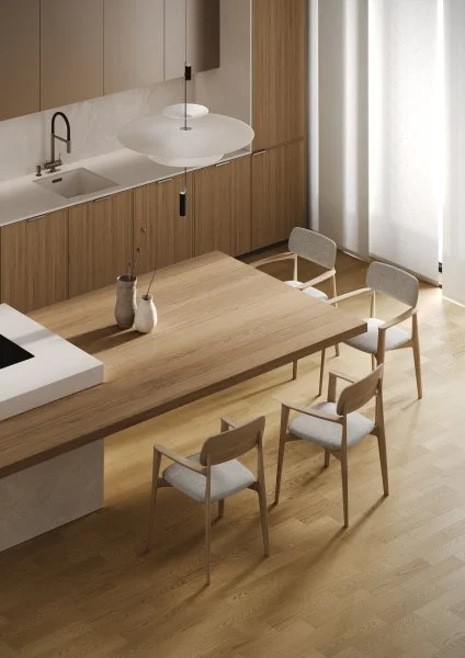 Паркетная доска Quartz Parquet Штучный паркет Дуб Шампань 44-414 в Челябинске