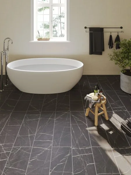 Ламинат Egger PRO 8/33 4V Large Aqua+ Камень Пьетра Гриджиа чёрный EPL246 в Челябинске