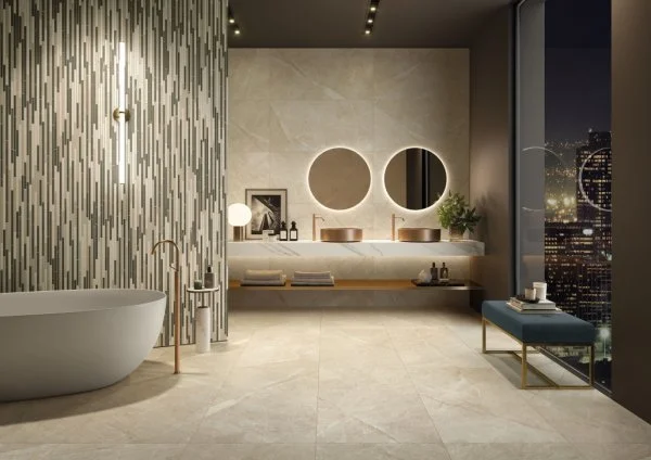 Керамогранит Italon Метрополис Вставка Стрип Ворм 26х75 (Натуральная) в Челябинске