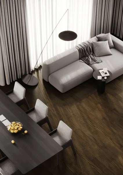 Паркетная доска Quartz Parquet Классик 7 мм Дуб Брауни 413 в Челябинске