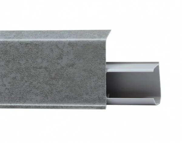 Пластиковый плинтус Royce №551 Грей (55х23х2200мм) в Челябинске