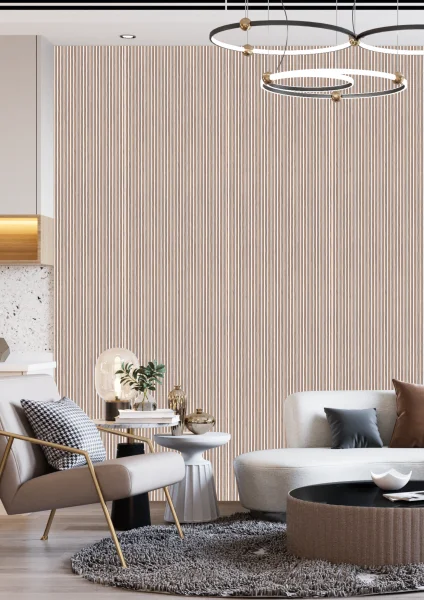 Декоративная панель для стен HiWood LV129 BR417N (120х12х2700мм) в Челябинске