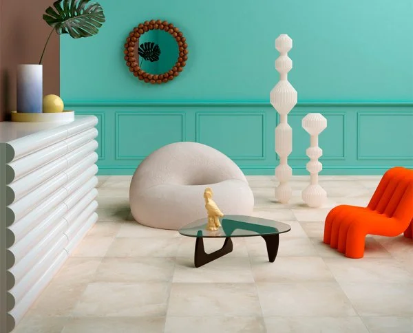 Керамогранит Coliseum Ривьера Уайт 60х60 (Натуральный и Реттифицированный) в Челябинске