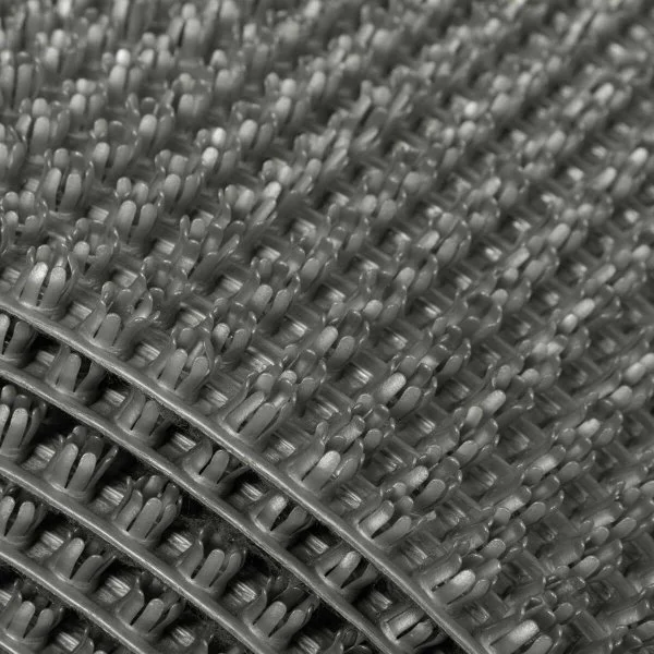 Щетинистое покрытие Альфа-Стиль 128 Серый металлик - 0,9х15 м. пог в Челябинске