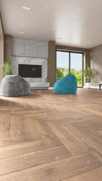 Каменно-полимерная плитка Alpine Floor Parqet Light Дуб Royal ECO 13-2, 4 мм 43 класс в Челябинске