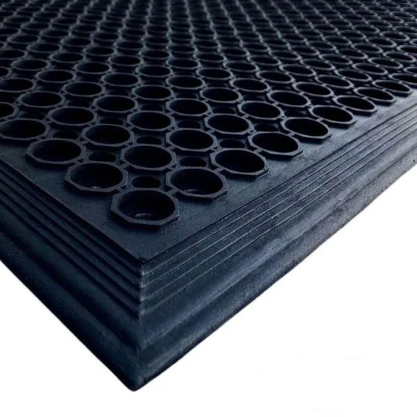 Грязезащитный ячеистый резиновый коврик Ринго-Мат с отверстиями Rem 600х900х12 мм в Челябинске