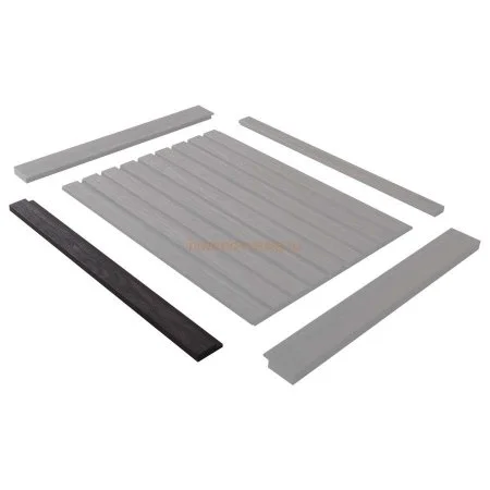 Финишный молдинг LF124A BR395 правый декорированный (42х12х2700мм) в Челябинске