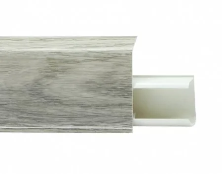 Пластиковый плинтус Royce №549 Дуб Альба (55х23х2200мм) в Челябинске