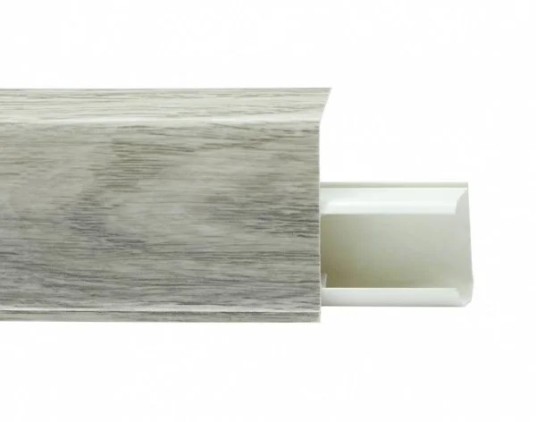 Пластиковый плинтус Royce №549 Дуб Альба (55х23х2200мм) в Челябинске