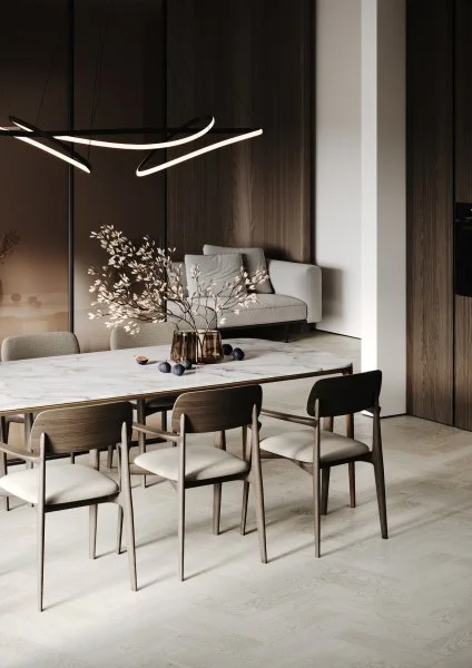 Паркетная доска Quartz Parquet Штучный паркет Дуб Скандинавский 44-1258-57 в Челябинске