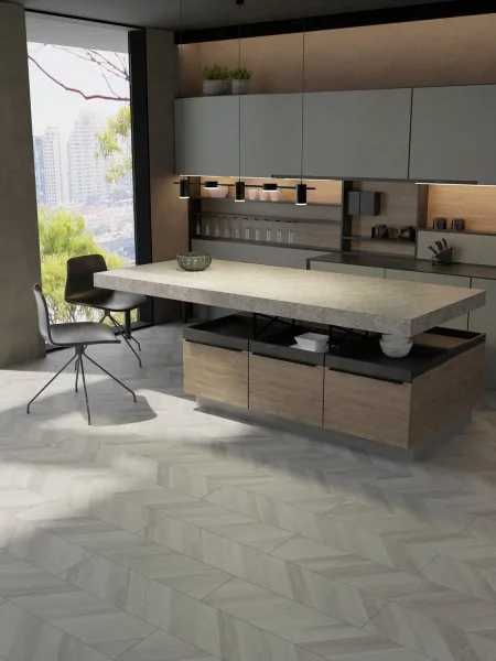 Ламинат Egger PRO 8/33 4V Large Дуб Кестинкорт Пепел левая EPL243F4CL в Челябинске