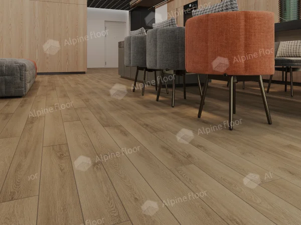 Каменно-полимерная плитка Alpine Floor Grand Sequoia Village Вайпуа ECO 11-1907 4мм, 43 класс в Челябинске