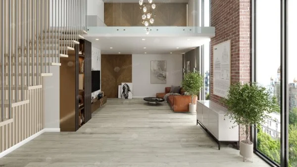 Кварц-виниловая плитка Alpine Floor Premium XL Дуб Серебряный ЕСО 7-22, 8 мм. 43 класс в Челябинске