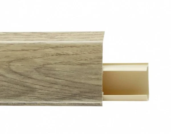 Пластиковый плинтус Royce №530 Дуб Пекан (55х23х2200мм) в Челябинске