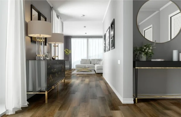 Кварц-виниловая плитка Refloor Fargo Comfort 61W921 Дуб Прага (Градиент) в Челябинске