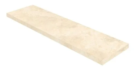 Керамогранит Coliseum Аурелия Уайт Ступень угловая правая (Натуральный, 33х120) в Челябинске