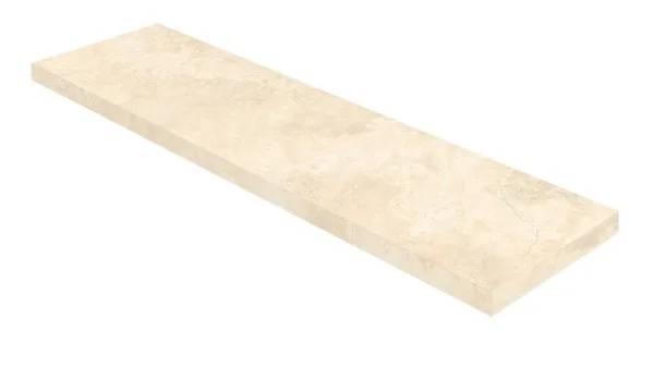 Керамогранит Coliseum Аурелия Уайт Ступень угловая правая (Натуральный, 33х120) в Челябинске