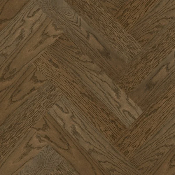 Паркетная доска Quartz Parquet Английская Ёлка Дуб Брауни 33-413 в Челябинске